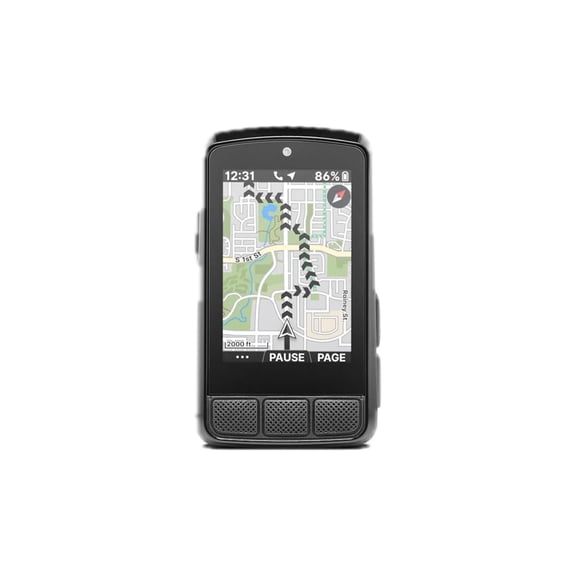 ELEMNT BOLT V3 GPS Cycling Computer, 2.3" LCD Display, Turn-by-Turn Navigation, Smart Notifications, Live Tracking, ANT+ Radar Integration, Black