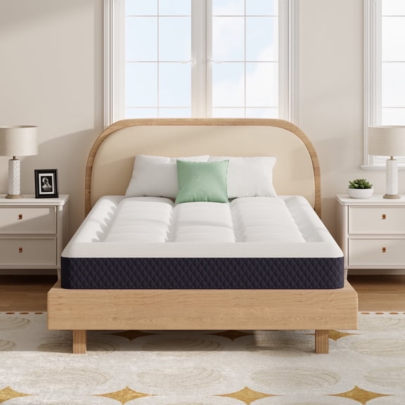 ZUNMOS 13-Inch Narrow Twin Cooling Gel Memory Foam Mattress - Medium Firm Pillow Top for Kids & Adults, CertiPUR-US Certified