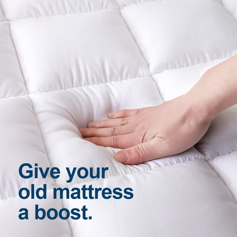 https://i5.walmartimages.com/seo/ELEMUSE-Queen-Size-Quilted-Mattress-Pad-Cover-Topper-Pillow-Cooling-Top-Protector-Fitted-Deep-Pocket-8-21-Soft-Comfortable-Fluffy-Down-Filling-60-x-8_560edb41-0f9b-441f-b328-c491fbb4ca16.08a69a783b1de0459096ab6fa0c4f609.jpeg?odnHeight=768&odnWidth=768&odnBg=FFFFFF