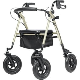 3-wheel Rollator with loop brake, red, 1 each 3-wheel Rollator with loop brake, red, 1 each