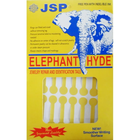 ELEPHANT HYDE JEWELERS PRICE TAGS GOLD LONG 500 PIECES