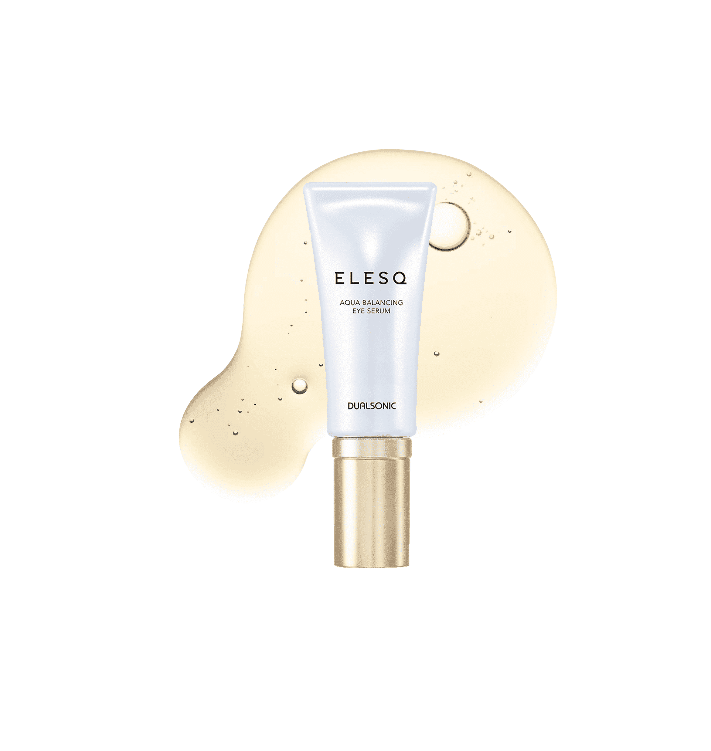 ELESQ Aqua Balancing Eye Serum - Hydrating Serum for Eye, Facial Moisturizer for Skin Balance, Korean Skin Care, 15ml
