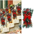 ELEVENTIME Black and Friday Deals 2024 LED Up Prelit Stairway Wreath