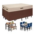 ELEXTYLE Outdoor Table Covers Waterproof HYZ01 Rectangle,Large Patio