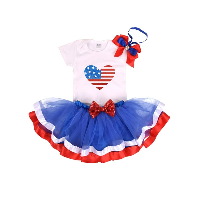4th of july baby girl tutu