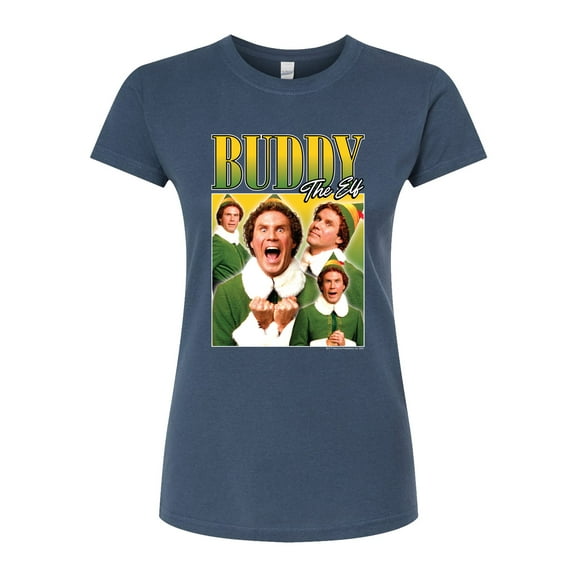 ELF - Christmas Buddy the ELF - Christmas Juniors Fitted Graphic T-Shirt