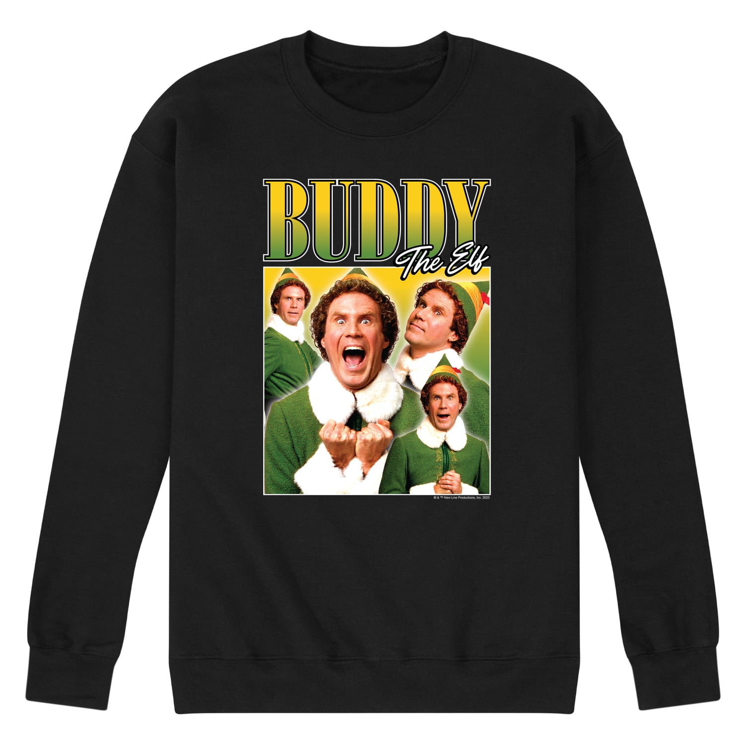 ELF - Buddy The - Men's Crew Neck Fleece Pullover