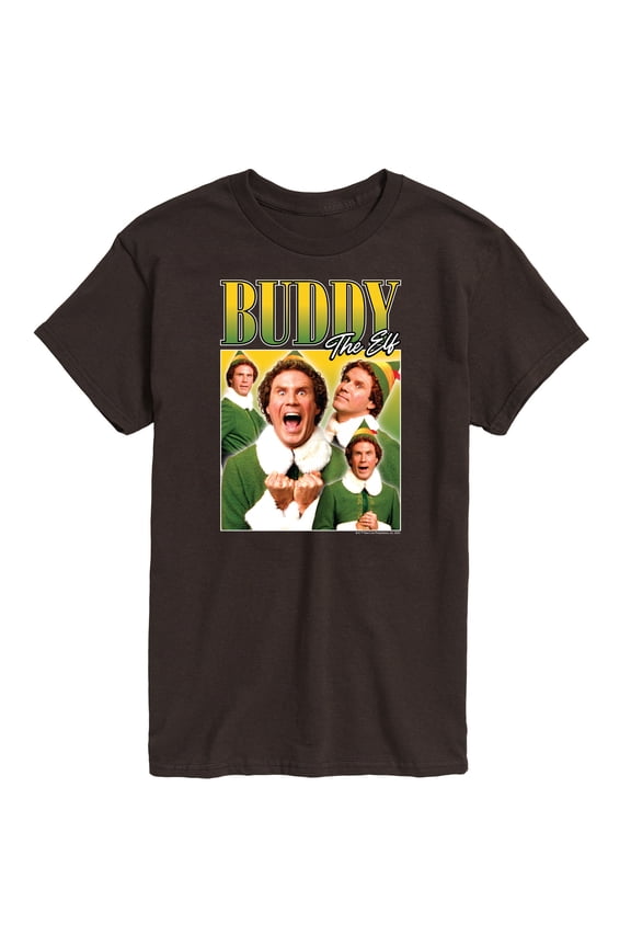 - Buddy The - Men's Short Sleeve Graphic T-Shirt