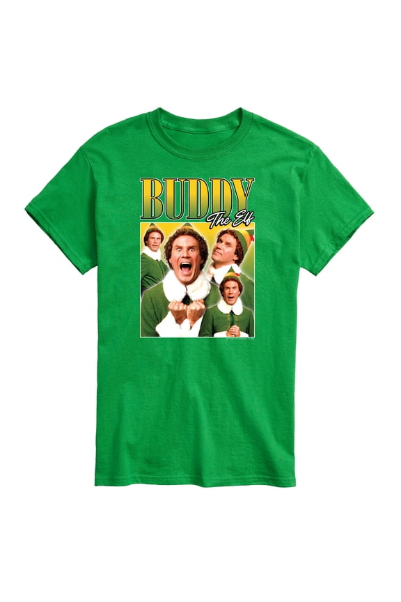- Buddy The - Men's Short Sleeve Graphic T-Shirt