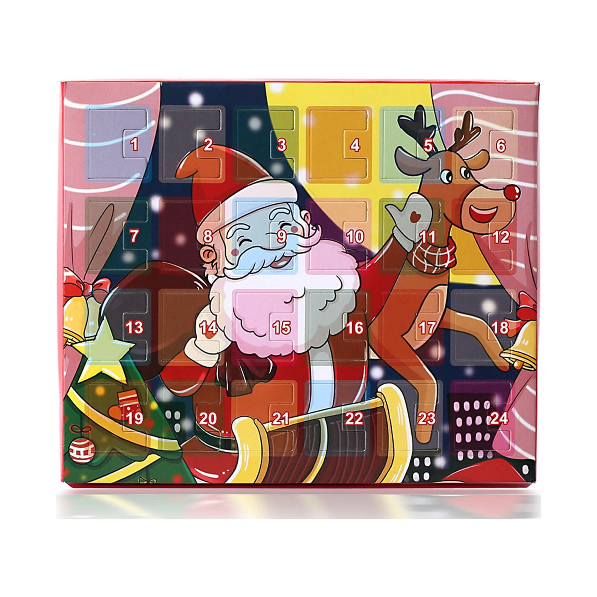 ELF Christmas Advent Calendar, Xmas Countdown Calendars DIY Bracelet