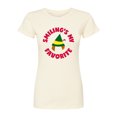 thumbnail image 1 of ELF - Christmas Family Set Smilings My Favorite - Juniors Fitted Graphic T-Shirt, 1 of 5