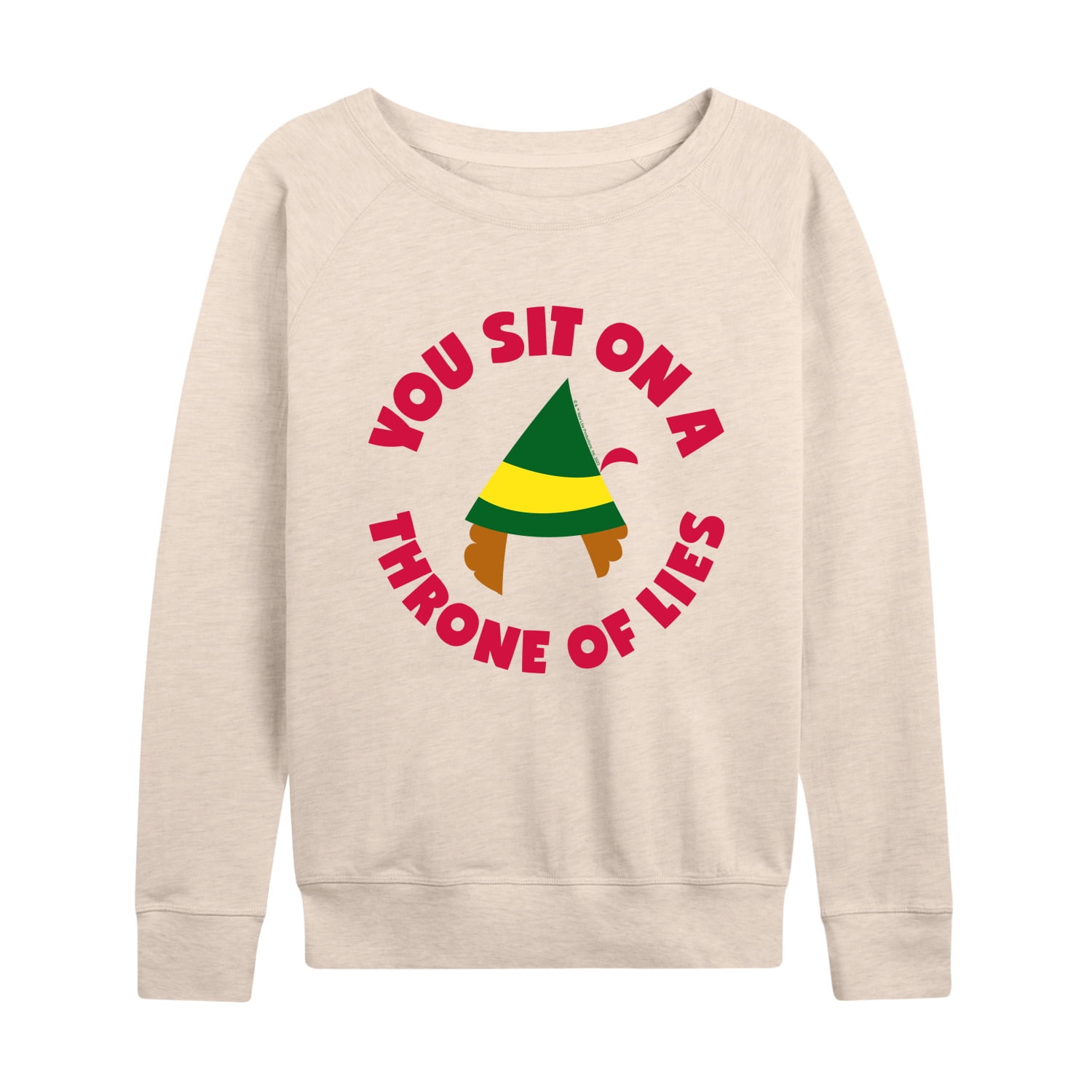 ELF - Christmas Family Set Throne Of Lies - Women's Lightweight French Terry Long Sleeve Shirt