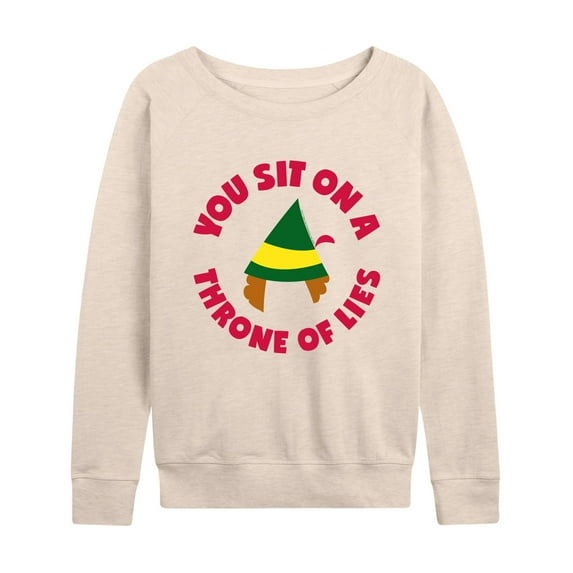 ELF - Christmas Family Set Throne Of Lies - Women's Lightweight French Terry Long Sleeve Shirt