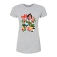 thumbnail image 1 of ELF - Christmas Merch Tee - Juniors Fitted Graphic T-Shirt, 1 of 5