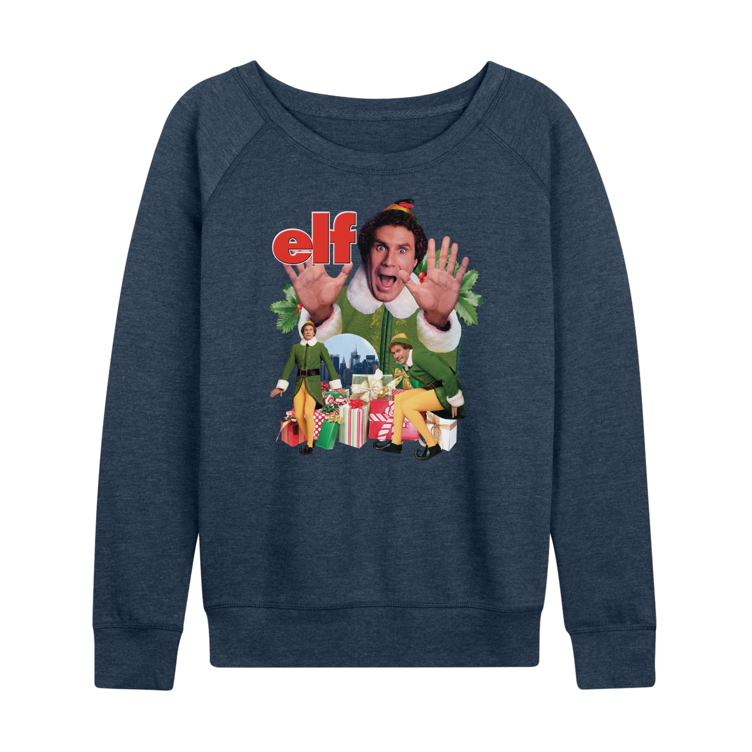 ELF - Christmas Merch Tee - Women's Lightweight French Terry Long Sleeve Shirt