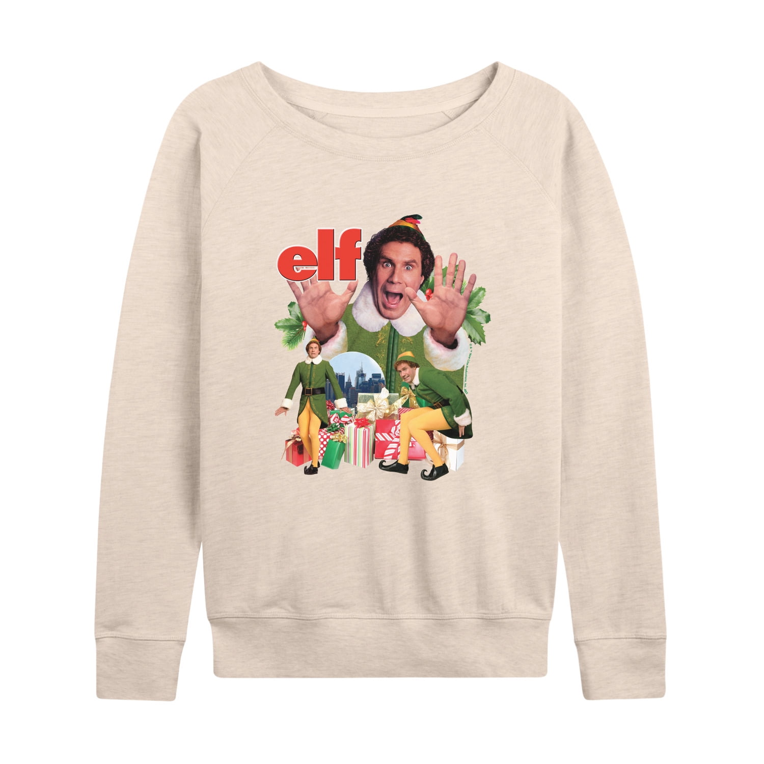 ELF - Christmas Merch Tee - Women's Lightweight French Terry Long Sleeve Shirt