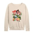 thumbnail image 1 of ELF - Christmas Merch Tee - Women's Lightweight French Terry Long Sleeve Shirt, 1 of 5