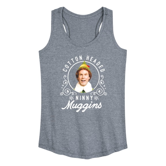 ELF - Christmas Ninny Muggins - Women's Racerback Tank Top