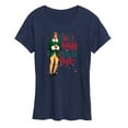 thumbnail image 1 of ELF - Christmas Omg I Know Him - Women's Short Sleeve Graphic T-Shirt, 1 of 5