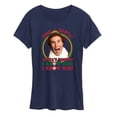 thumbnail image 1 of ELF - Christmas Omg Santa I Know Him - Women's Short Sleeve Graphic T-Shirt, 1 of 5