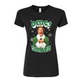 thumbnail image 1 of ELF - Christmas Omg Santa  - Juniors Fitted Graphic T-Shirt, 1 of 5