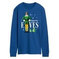 thumbnail image 1 of ELF - Christmas Raised By Elves - Men's Long Sleeve T-Shirt, 1 of 5