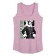 thumbnail image 1 of ELF - Christmas Raised By Elves Women's Graphic Racerback Tank, 1 of 5