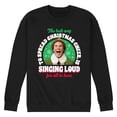thumbnail image 1 of ELF - Christmas Singing  - Men's Crew Neck Fleece Pullover, 1 of 5