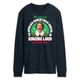 thumbnail image 1 of ELF - Christmas Singing  - Men's Long Sleeve T-Shirt, 1 of 5