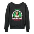 thumbnail image 1 of ELF - Christmas Singing - Women's Lightweight French Terry Long Sleeve Shirt, 1 of 5