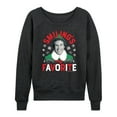 thumbnail image 1 of ELF - Christmas Smilings My Favorite - Women's Lightweight French Terry Long Sleeve Shirt, 1 of 5