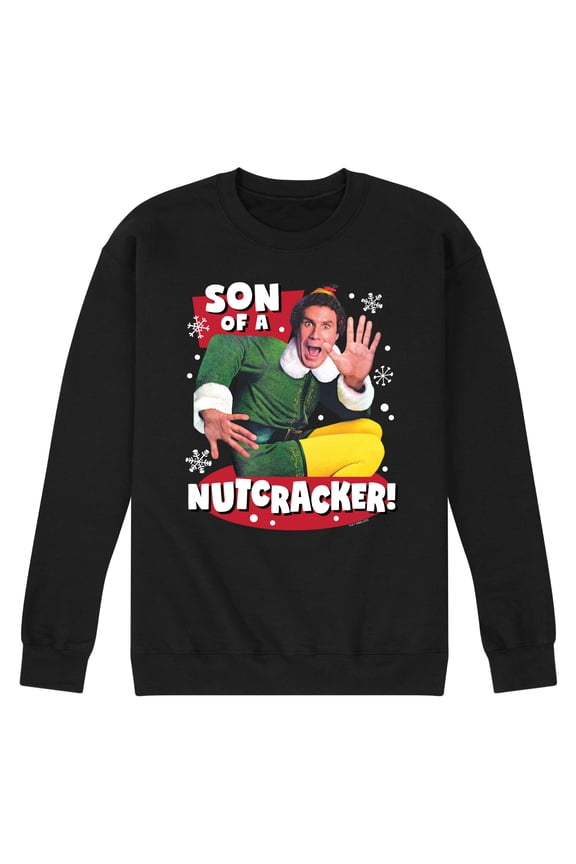 - Christmas Son Of A Nutcracker - Men's Crew Neck Fleece Pullover