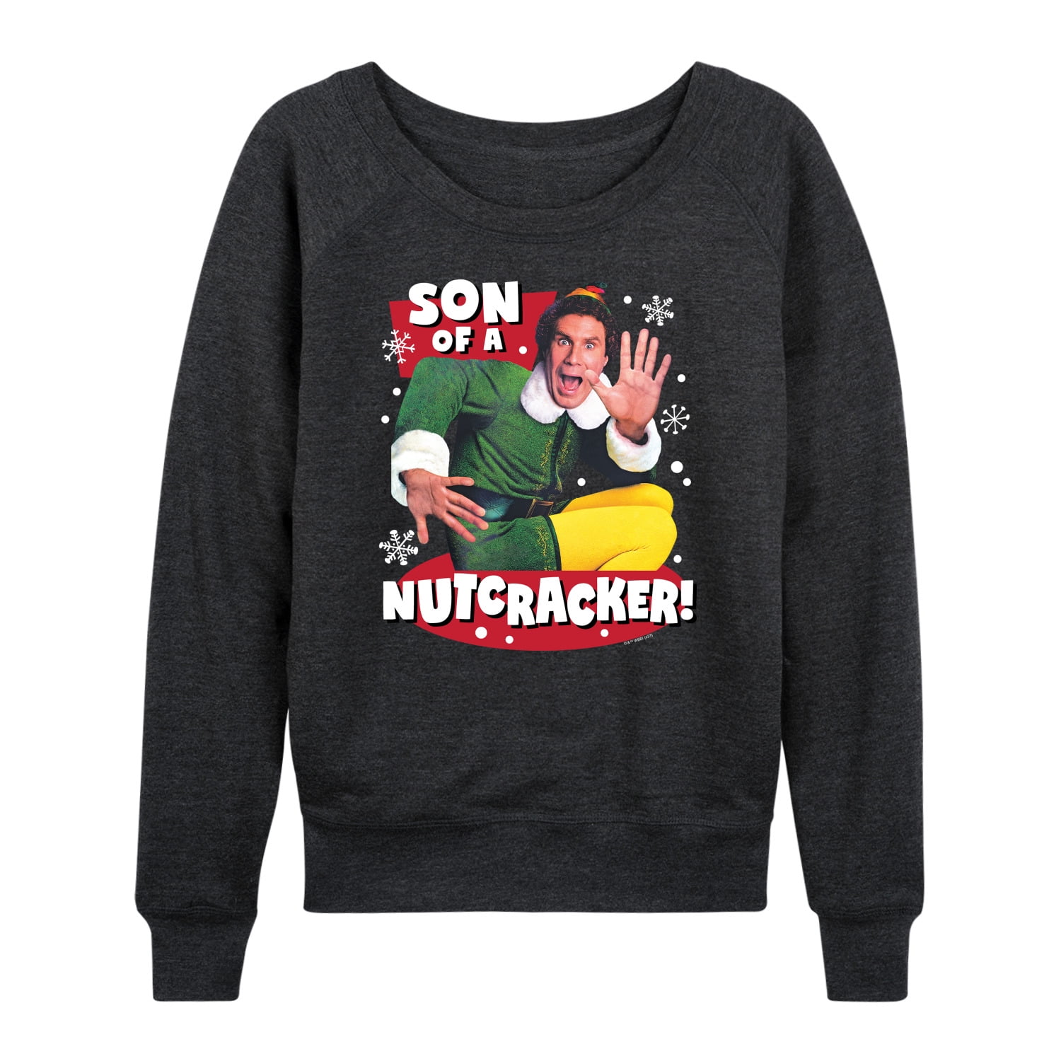 ELF - Christmas Son Of A Nutcracker - Women's Lightweight French Terry Long Sleeve Shirt