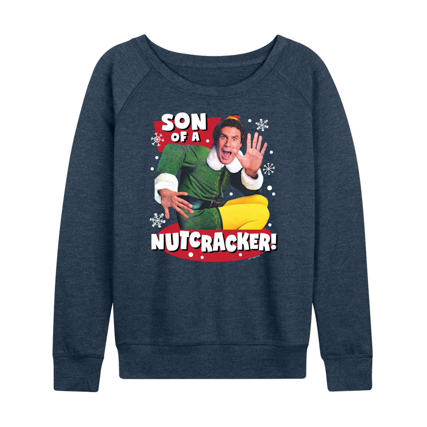 ELF - Christmas Son Of A Nutcracker - Women's Lightweight French Terry Long Sleeve Shirt