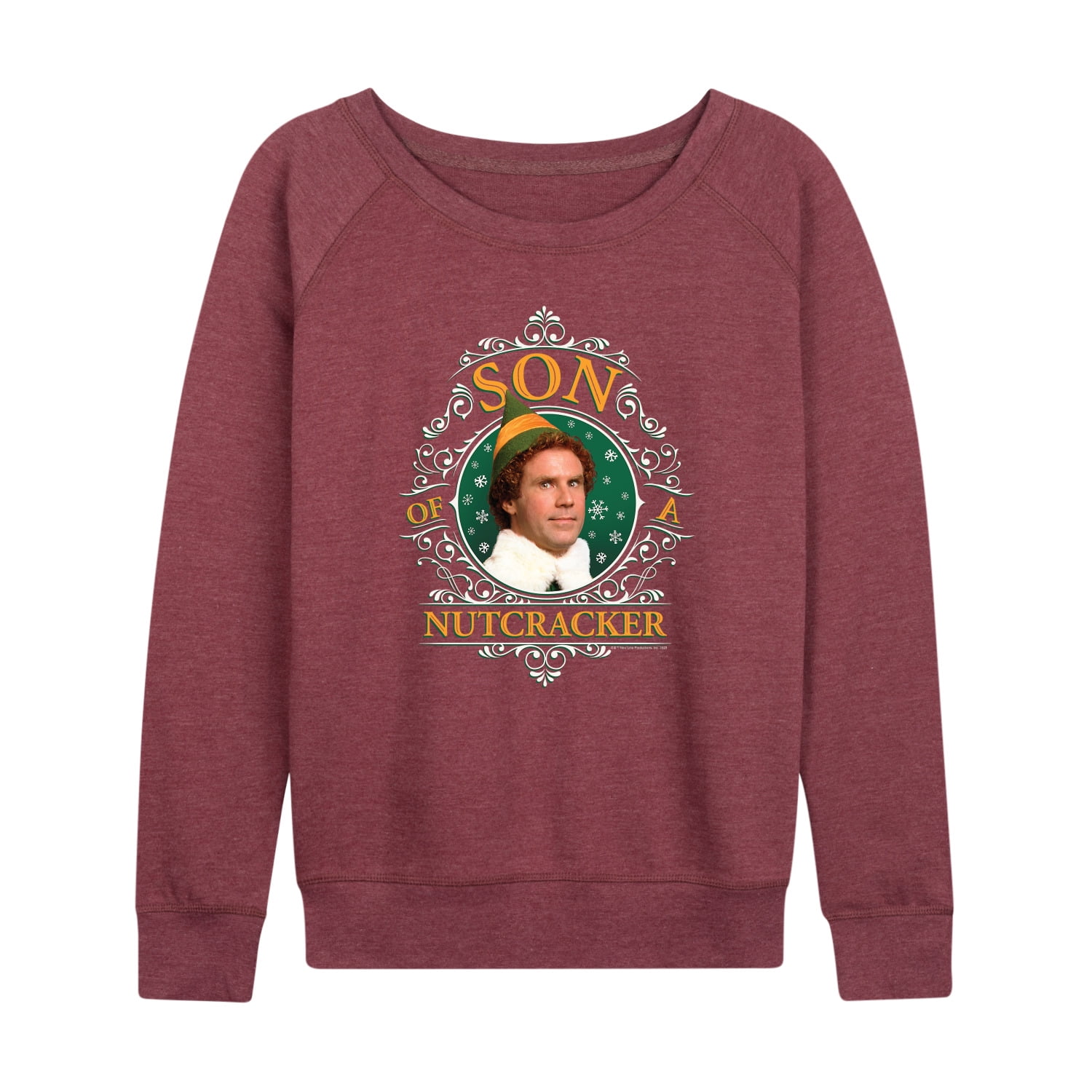 ELF - Christmas Son Of A Nutcracker - Women's Lightweight French Terry Long Sleeve Shirt