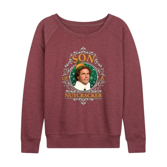 ELF - Christmas Son Of A Nutcracker - Women's Lightweight French Terry Long Sleeve Shirt