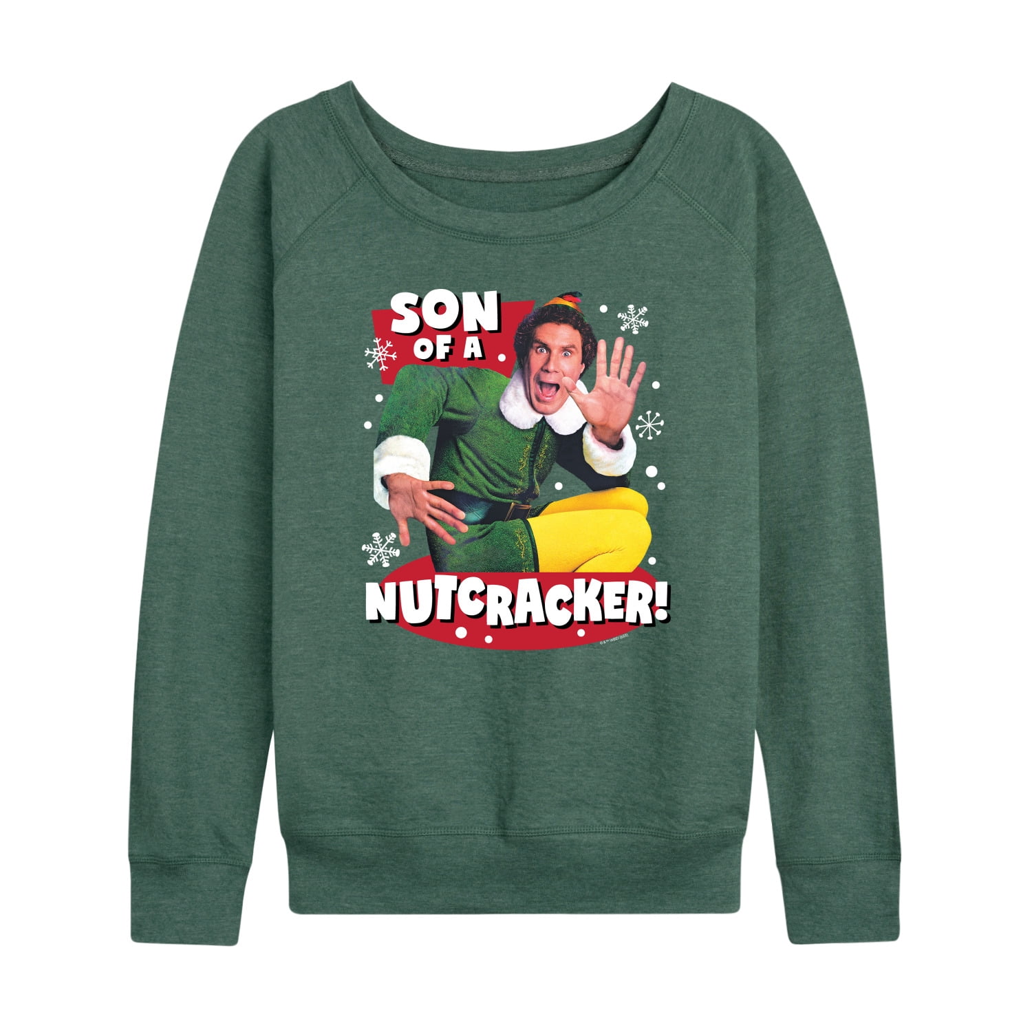 ELF - Christmas Son Of A Nutcracker - Women's Lightweight French Terry Long Sleeve Shirt