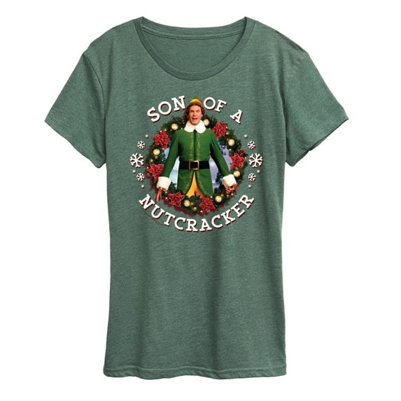 ELF - Christmas Son Of A Nutcracker - Women's Short Sleeve Graphic T-Shirt