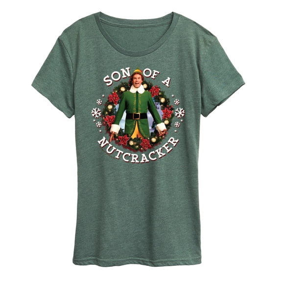 ELF - Christmas Son Of A Nutcracker - Women's Short Sleeve Graphic T-Shirt