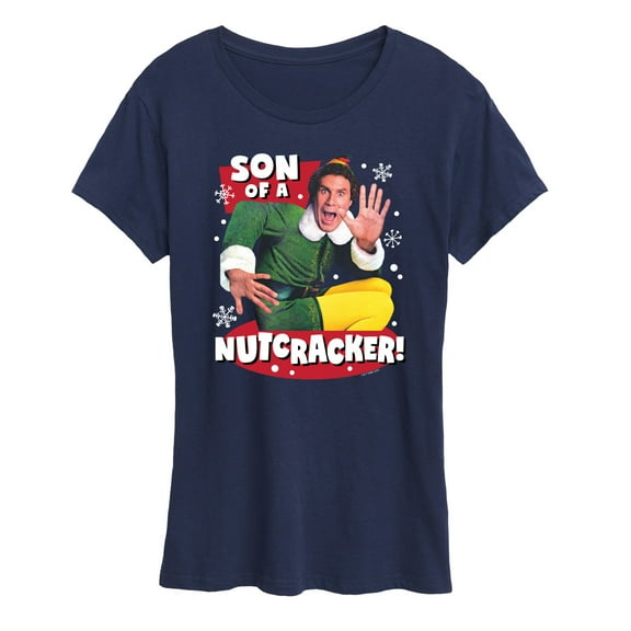 ELF - Christmas Son Of A Nutcracker - Women's Short Sleeve Graphic T-Shirt