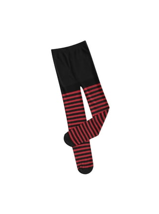 2 Pairs Christmas Tights Red Green Two Toned Elf Costume for Girls Women  Reinforced Toe Footed Leggings Pantyhose Stockings(Red and Black, White and  Black) : : Clothing, Shoes & Accessories
