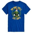 thumbnail image 1 of ELF - Christmas You Don't Smell Like Santa - Men's Short Sleeve Graphic T-Shirt, 1 of 5