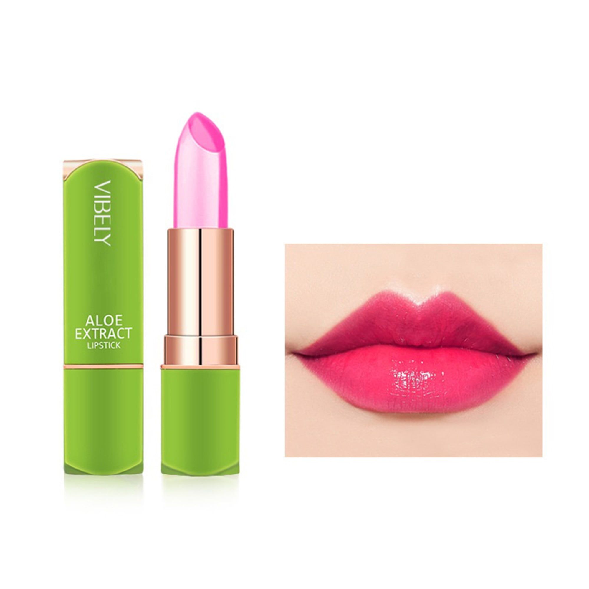 ELF Color Changing Moisturizing Aloe Lipstick, Non-Sticky Jelly Lip ...