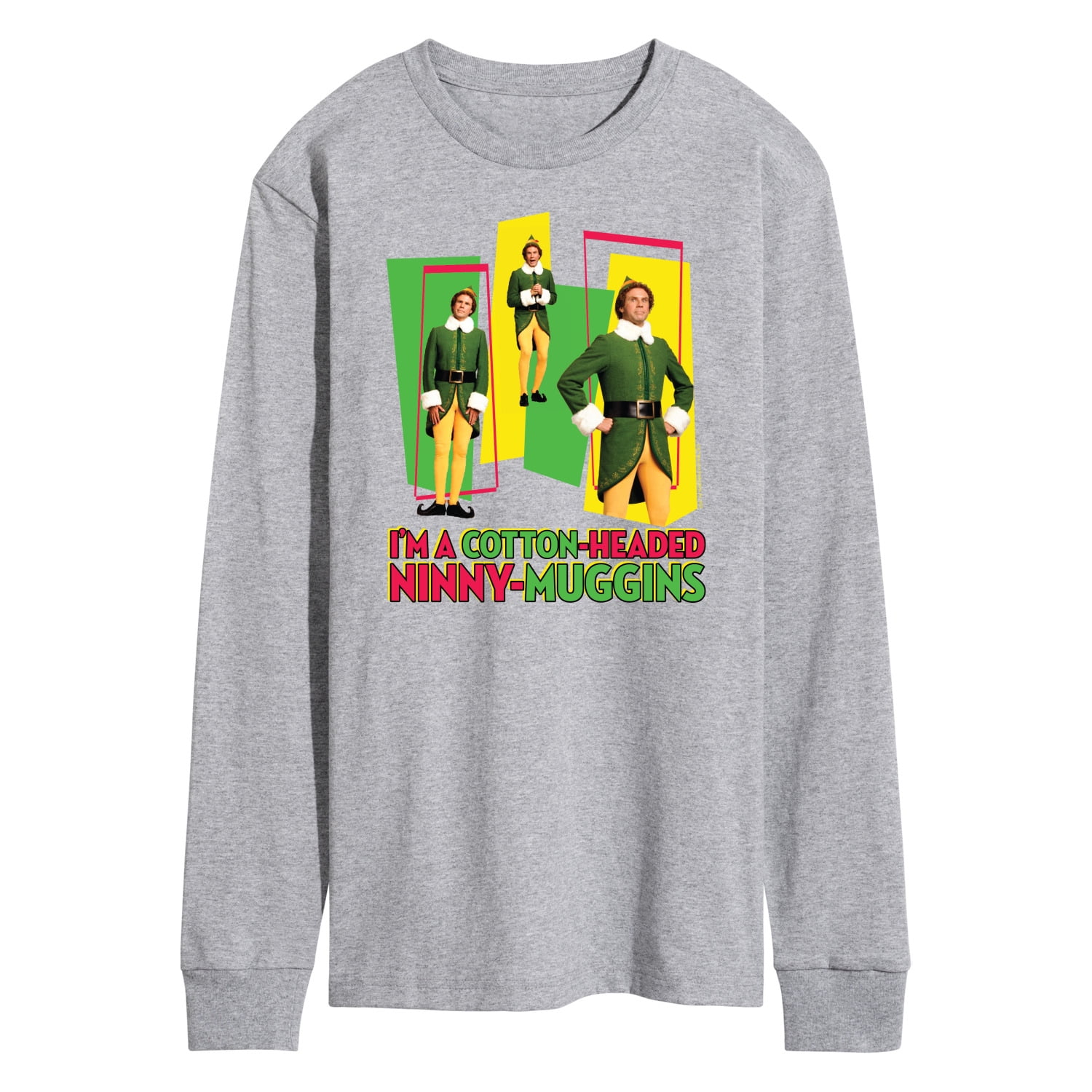 ELF - Christmas Cotton Headed Ninny Muggins - Men's Long Sleeve T-Shirt