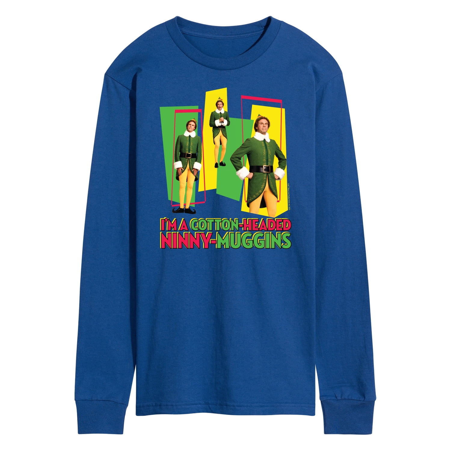 ELF - Christmas Cotton Headed Ninny Muggins - Men's Long Sleeve T-Shirt