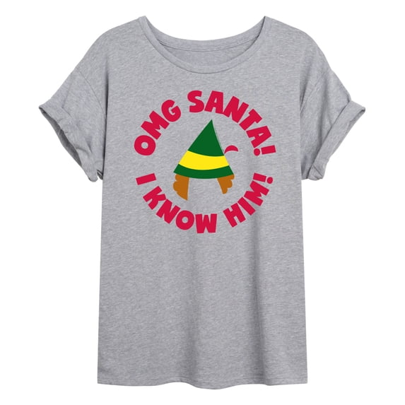ELF - Christmas Family Set Omg Santa - Women's Oversized T-Shirt