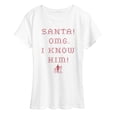 thumbnail image 1 of ELF - I Know Him - Women's Short Sleeve Graphic T-Shirt, 1 of 4