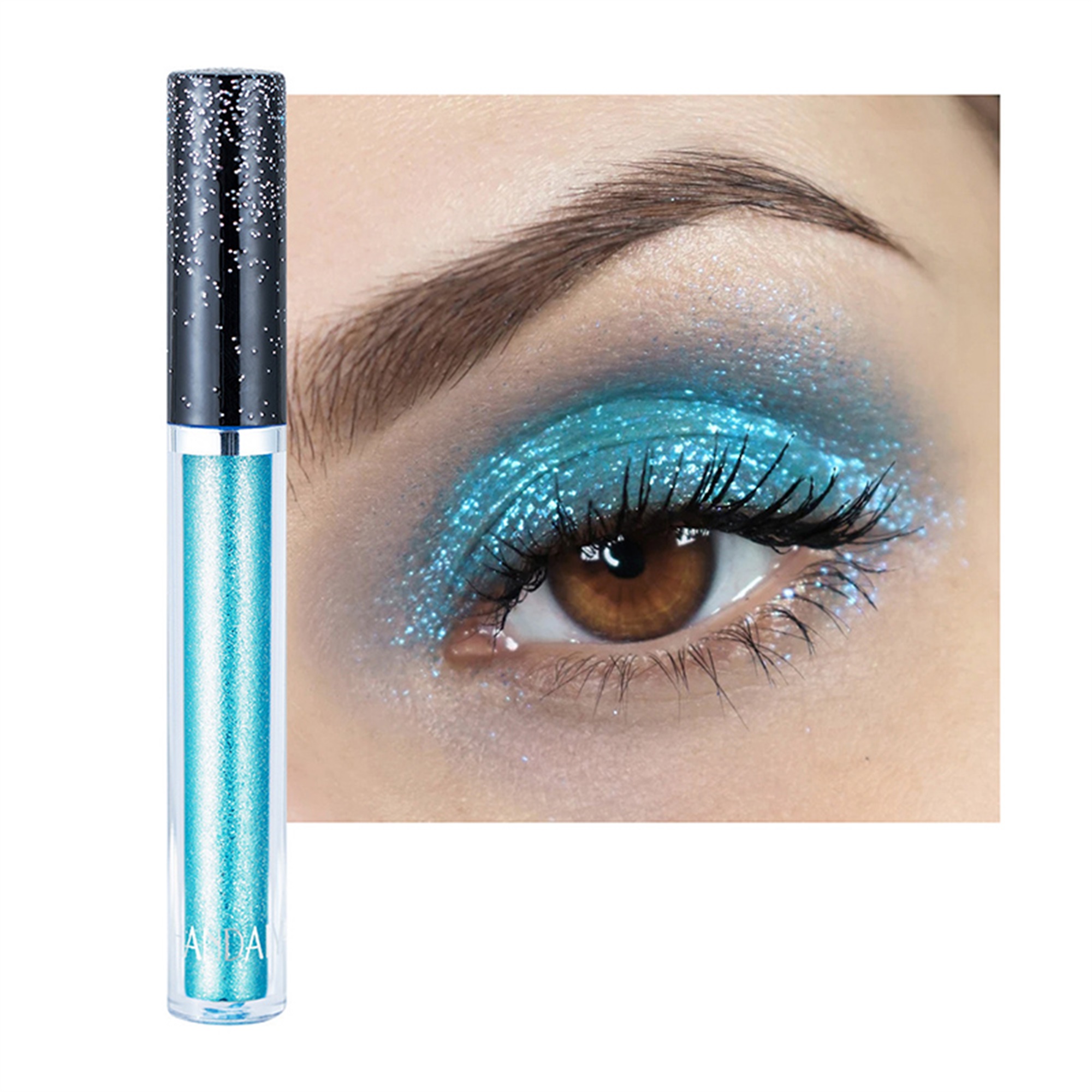 ELF Liquid Glitter Eyeshadow Natural Sparkle Shimmer Liquid Eyeshadow