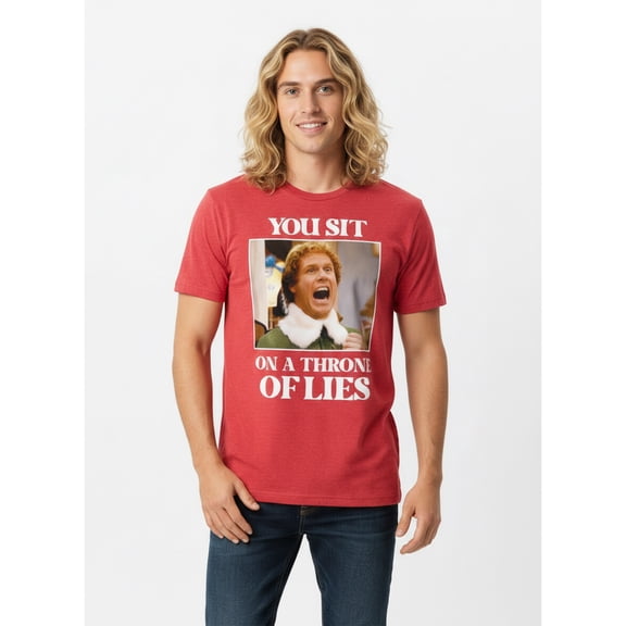 ELF Men's & Big Men's Graphic T-Shirt, Throne of Lies Frame, Sizes S–3XL
