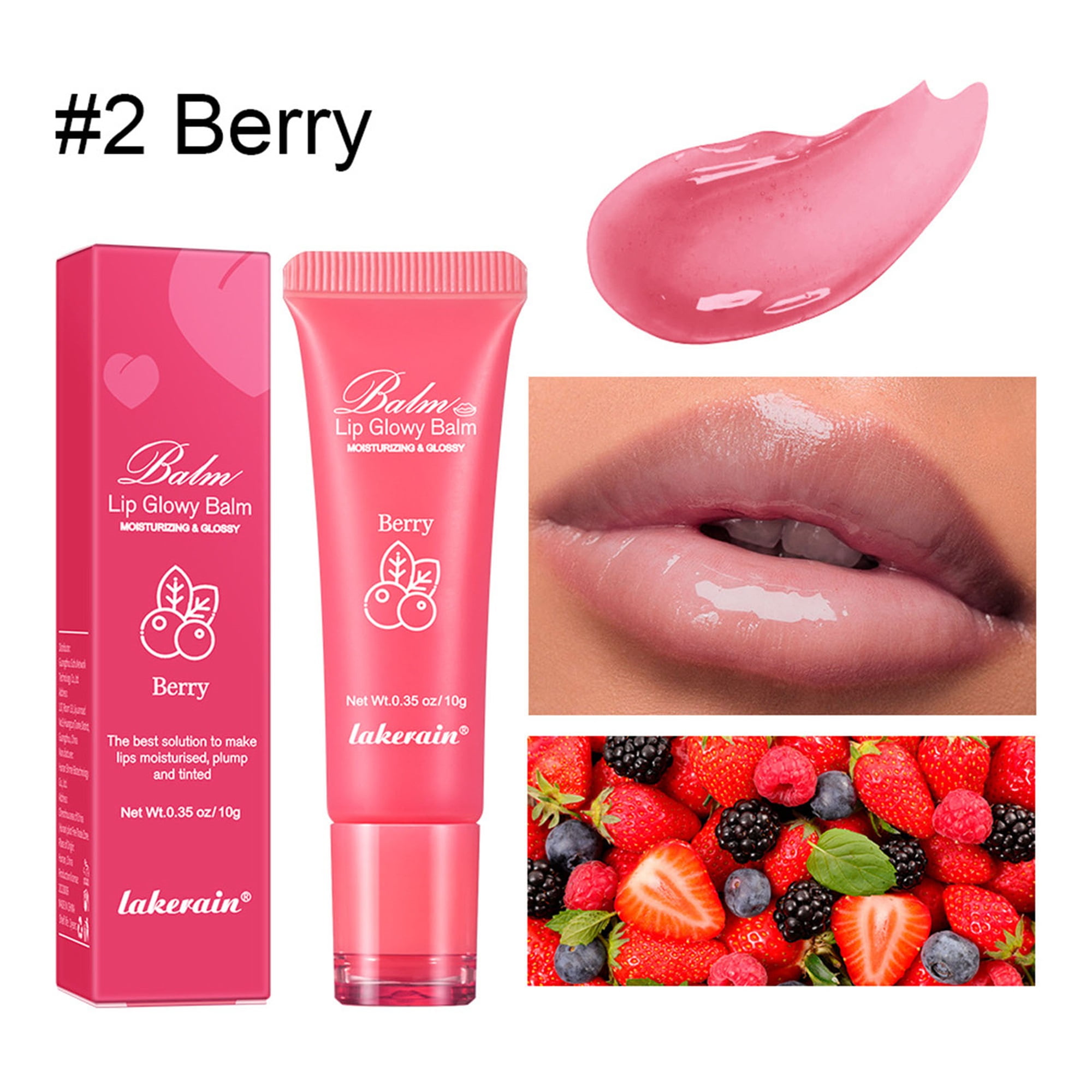 ELF Moisturizing Lip Balm Nourishing Hydrating Glossy Exfoliator Lip